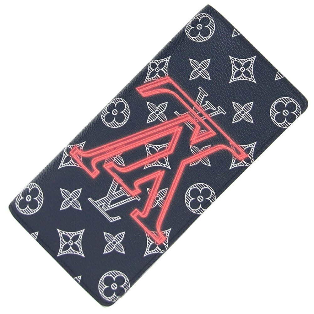 ルイヴィトン   M62893 モノグラムインク アップサイドダウン二つ折り長財布 中古 BS99 楽天市場】ルイヴィトン 二つ折り長財布 モノグラムインク アップ