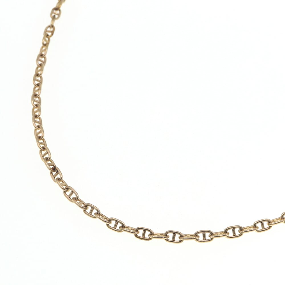 ディオール ネックレス アンカーチェーン ゴールド メタル 中古 ペンダント アクセサリー ロング シェーヌダンクルモチーフ レディース ヴィンテージ オールド Christian Dior