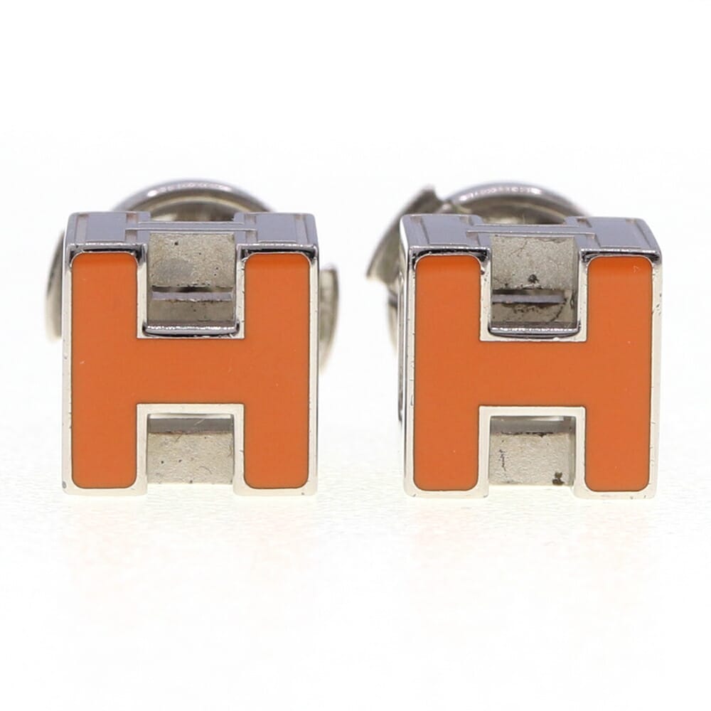 楽天市場】【送料無料】【中古】 HERMES エルメス ピアス H