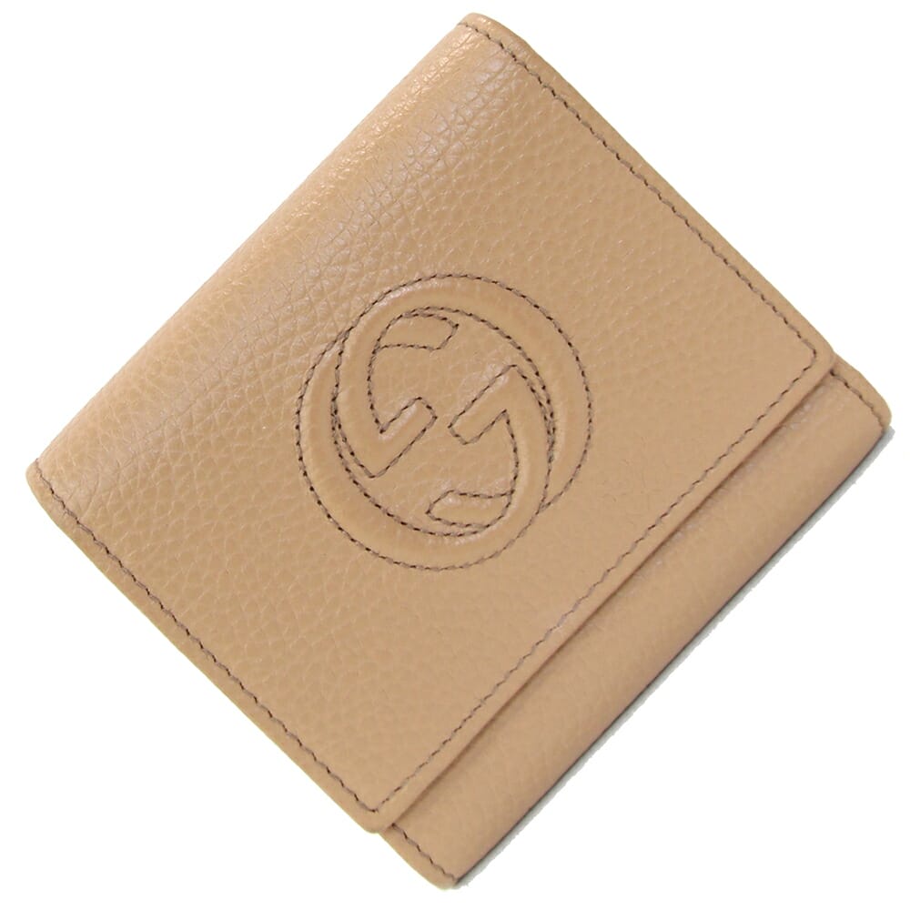 楽天市場】グッチ シルヴィ シェリーライン 三つ折り財布 グッチ