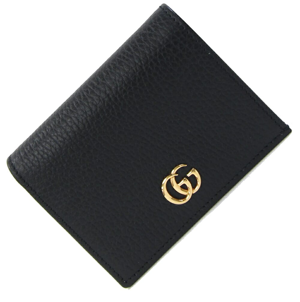 ２つ折り財布♪【GUCCI】ダブル G カードケース / ロゴ / レザー 楽天市場】グッチ 財布 レディース ダブルG カードケース 二