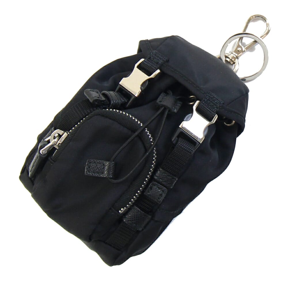 ☆PRADA☆ロゴ ミニバックパック キーリング 正規品 楽天市場】PRADA プラダ キーリング キーホルダー バッグ