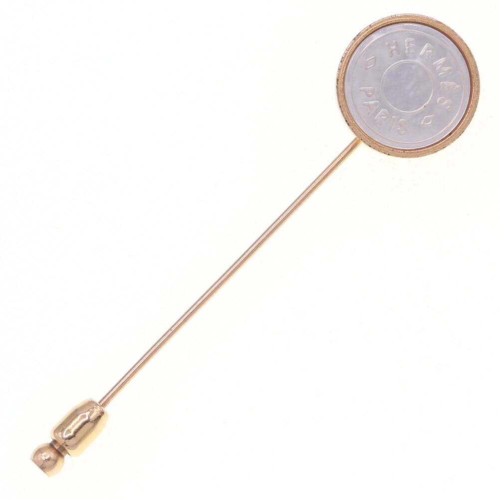 doghorsetiger様✨エルメス✨エレファント ブローチ ゴールド