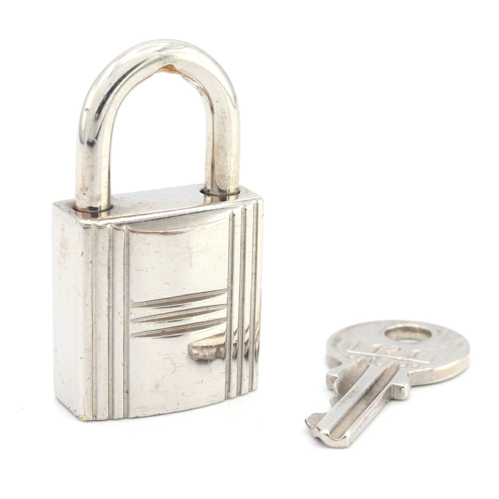 楽天市場】HERMES エルメス カデナ パドロック No.101 南京錠 鍵