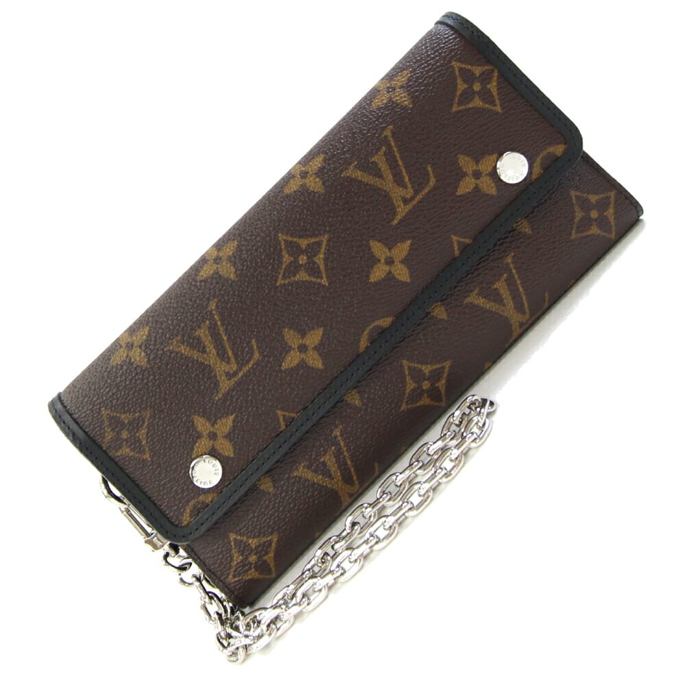 ✨超美品✨ヴィトン ウォレットチェーン シルバー ポルトフォイユ ロン LOUIS VUITTON - LOUISVUITTON ルイヴィトン モノグラム