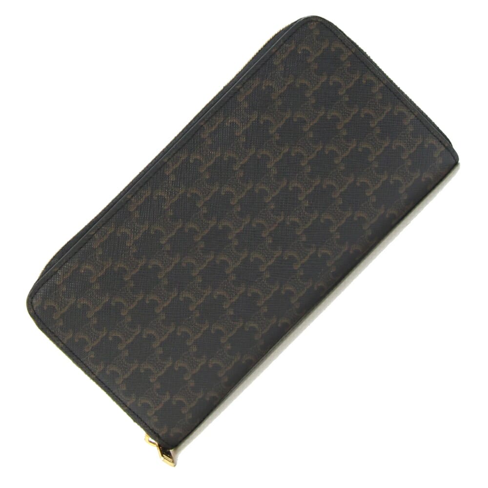 楽天市場】CELINE セリーヌ Triomphe Embossed Large Zipped