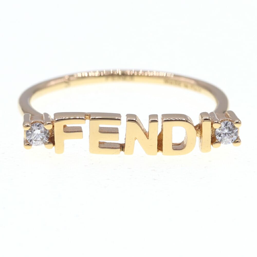 楽天市場】フェンディ FENDI リング・指輪 バゲット メタル