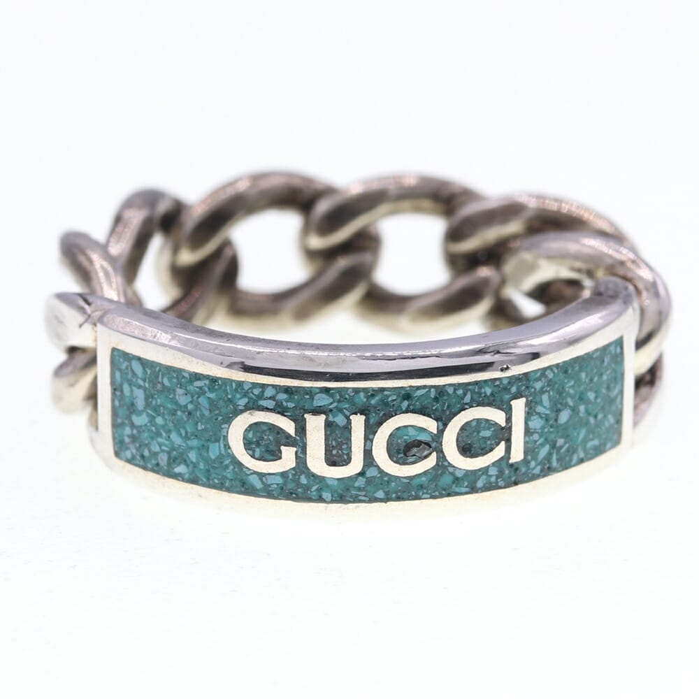 楽天市場】GUCCI グッチ ゴルメットチェーンリングインター