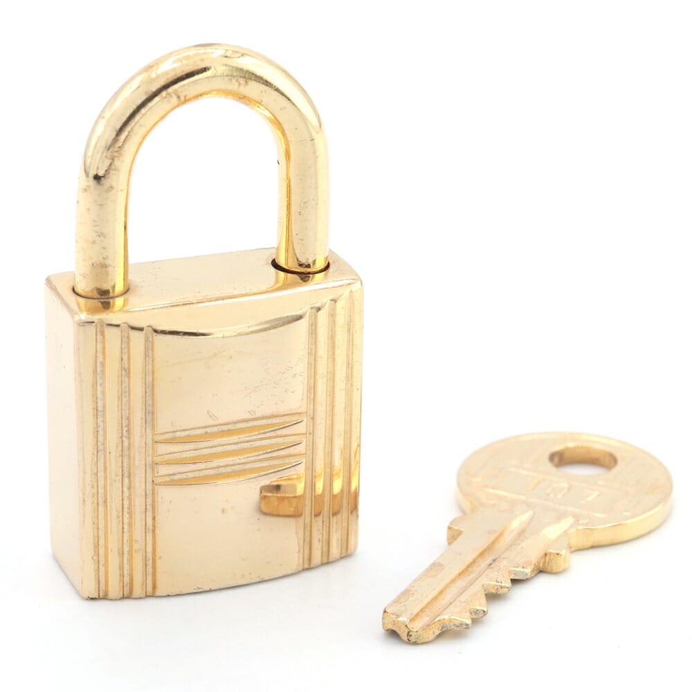 楽天市場】エルメス HERMES カデナ キー 1セット GD金具