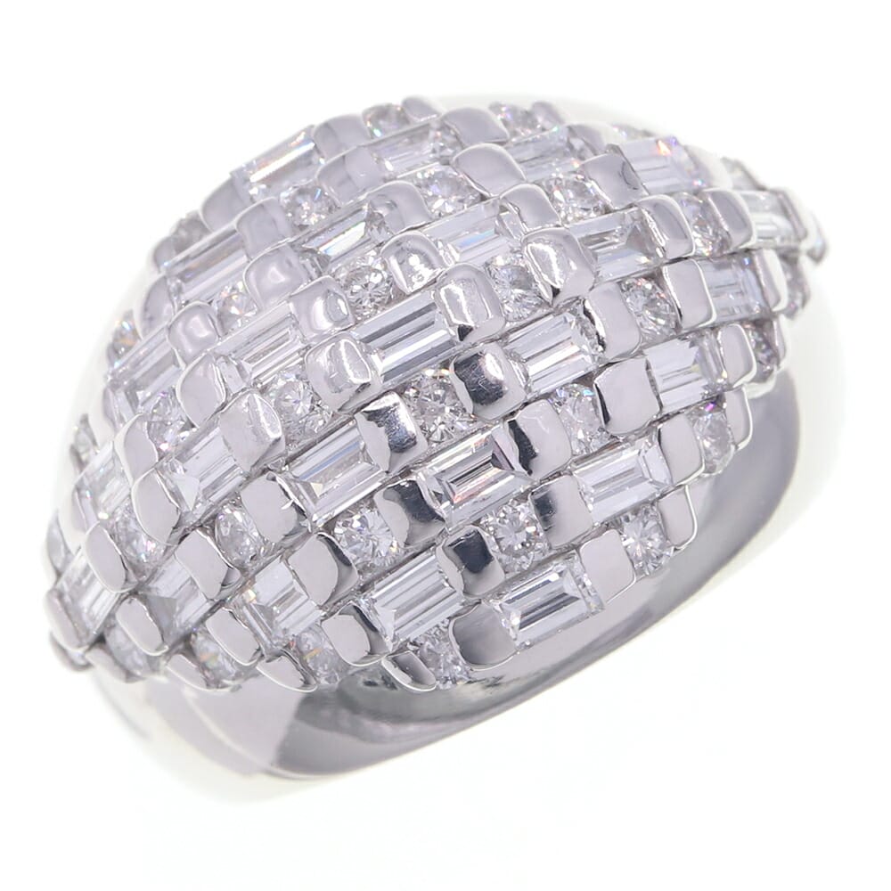 ダイヤモンド リング D2.30ct Pt900 12.5号 中古 宝石 ジュエリー アクセサリー 指輪 ダイヤモンド レディース 女性 婦人 Diamond