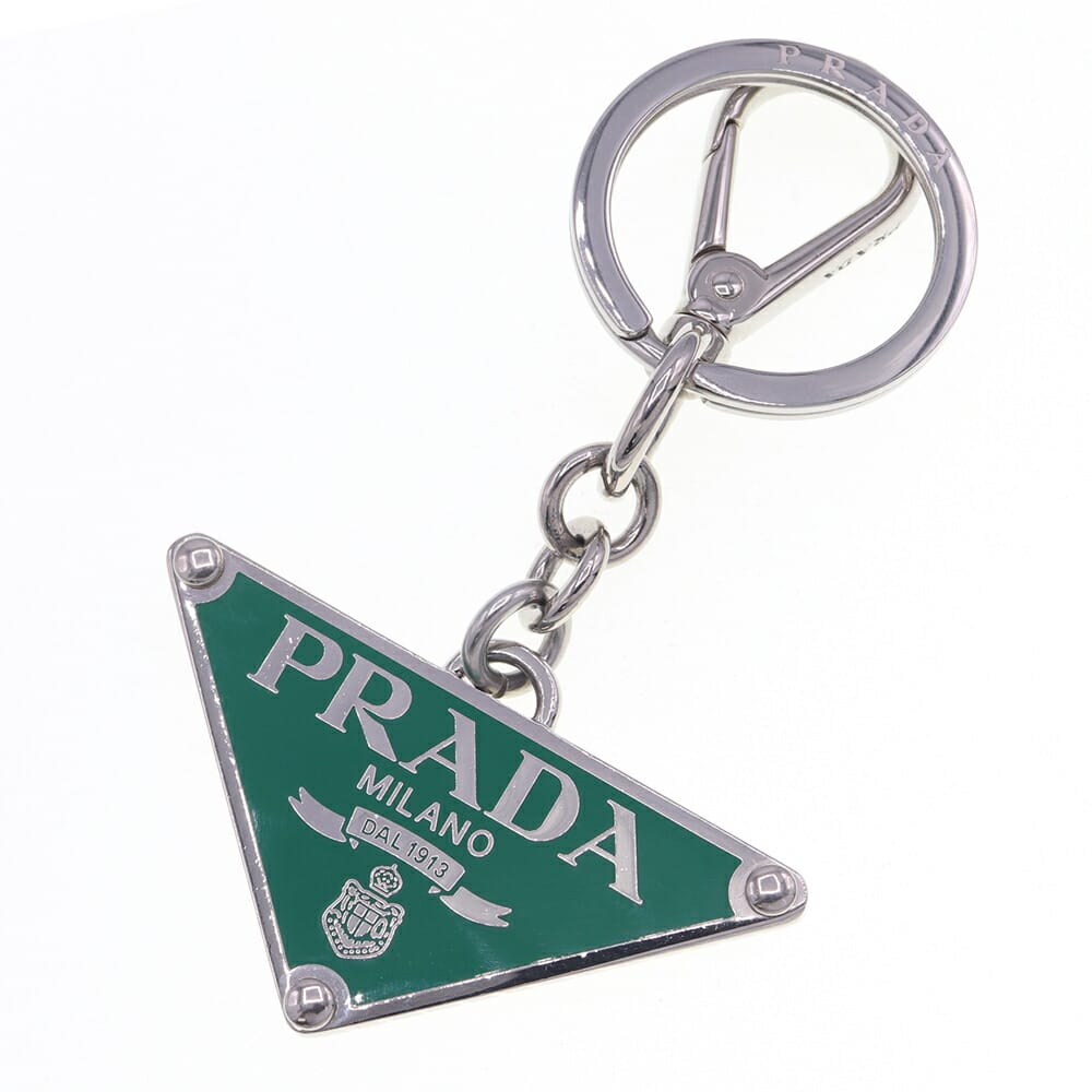 PRADA プラダ サフィアーノ ドクロ スカル バッグ チャーム キーホルダー Yahoo!オークション -「プラダ キーホルダー スカル」の落札相場