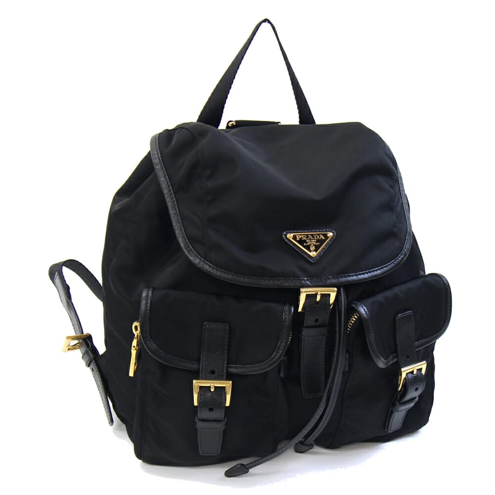 楽天市場】【美品】 プラダ バックパック ナイロン サフィアーノ