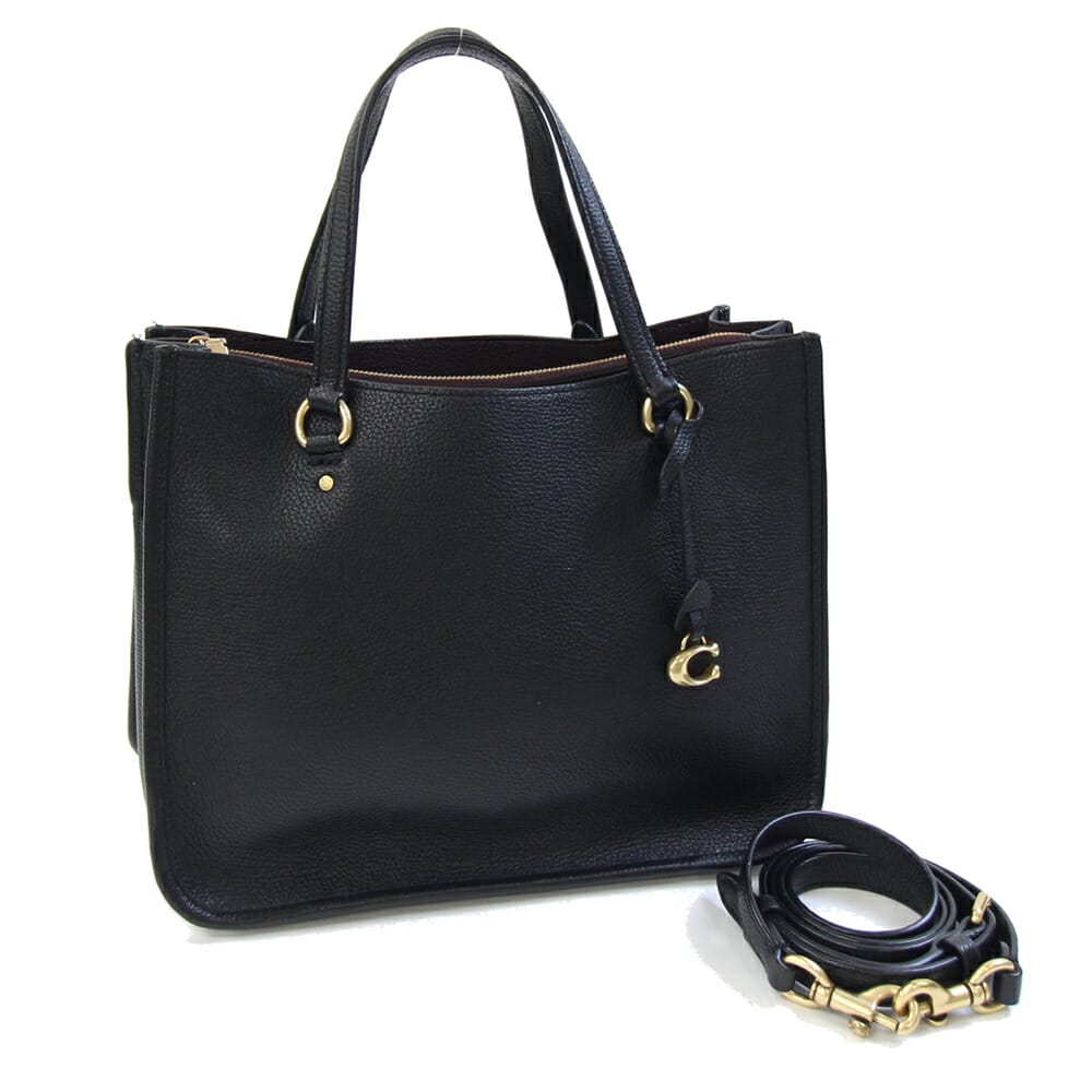 COACH ローラ キャリーオール ブラック COACH 残り一点 コーチ 91740 ローラ キャリーオール 30