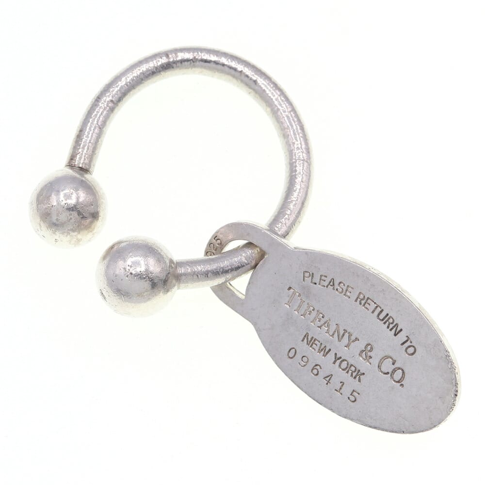 楽天市場】Tiffany&Co. ティファニーRTTハートプレートキーリング