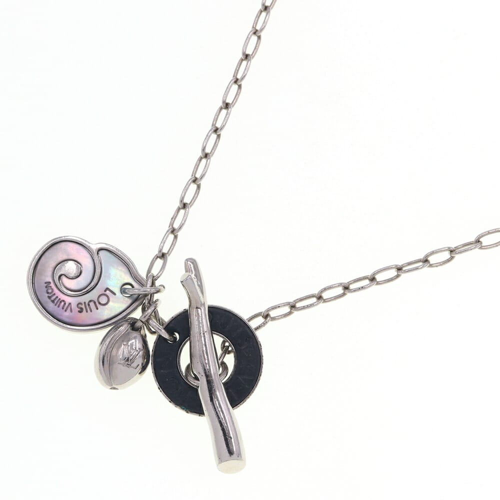 ルイヴィトンネックレス LOUIS VUITTON ルイヴィトン ネックレス モノグラム NECKLACE