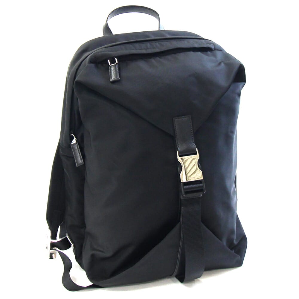 美品 希少 PRADA 2VZ136 三角ロゴ プレート リュック　バックパック 楽天市場】【中古】PRADA プラダ リュック・デイパック バッグ