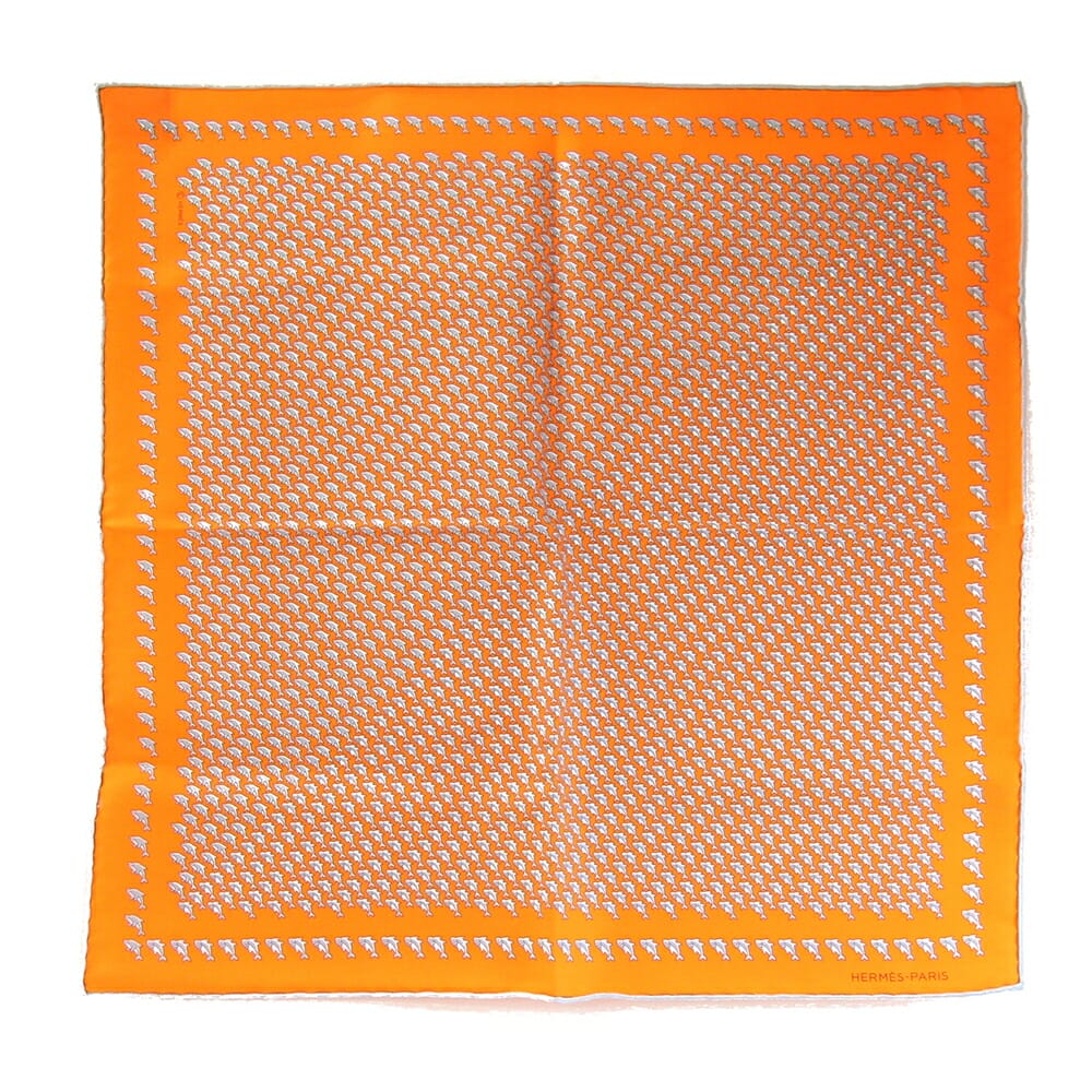 楽天市場】エルメス スカーフ カレ90 Din Tini Ya Zue 人間と