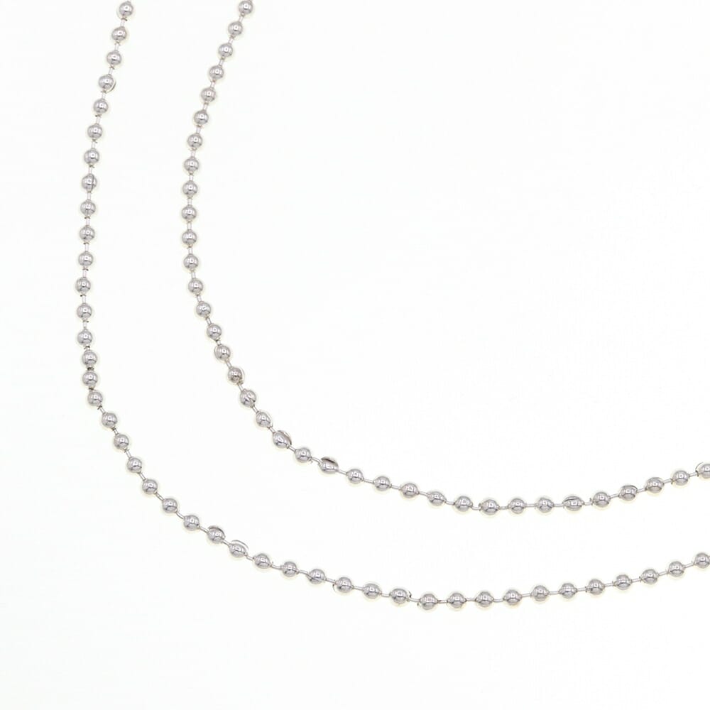 美品　TIFFANY　ティファニー　チェーンのみ　純正　ボールチェーン　925 Tiffany & Co. - 美品 ティファニー ボールチェーンネックレスの