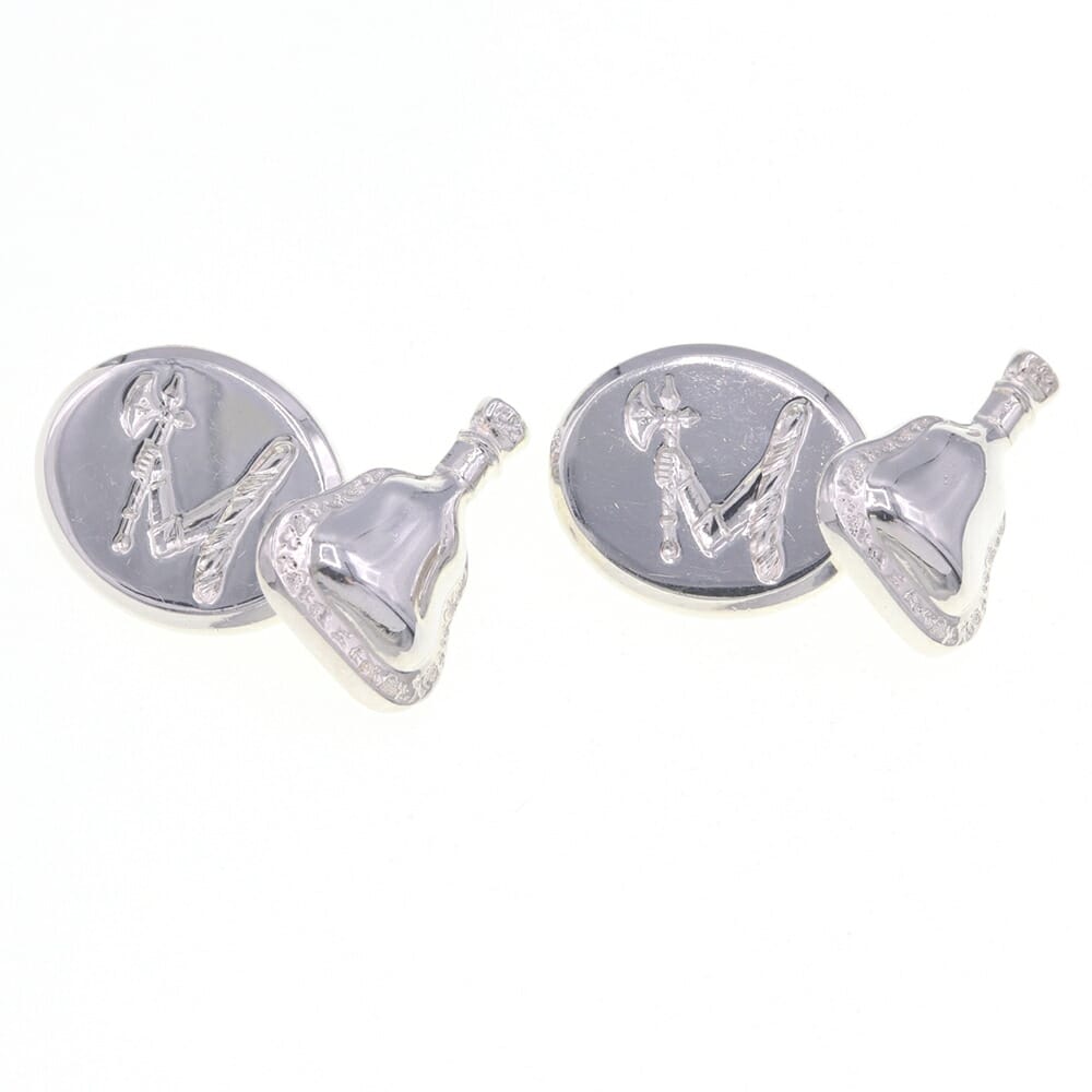 ティファニー T ロゴ プレート シルバー カフス リンクス HA6 ティファニー T ロゴ プレート シルバー カフス リンクス HA6