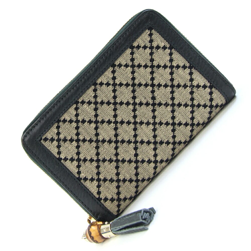 楽天市場】グッチ 財布 GGキャンバス 2つ折り Wホック グリーン 緑 A