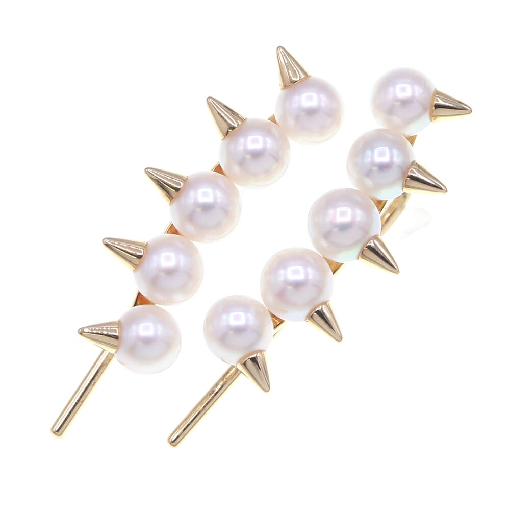 楽天市場】タサキ TASAKI デインジャー ホーン ピアス E-3658 YG