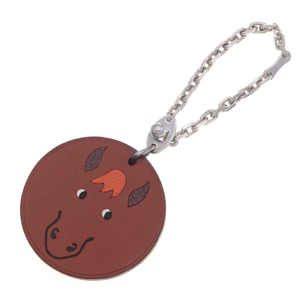 HERMES エルメス アミュレット4 ブルロック キーホルダー チャーム 楽天市場】エルメス アミュレット4 ブルロック バッグチャーム