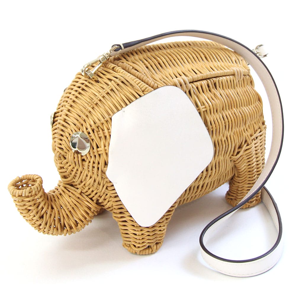 楽天市場】ケイトスペード kate spade バッグ ウィッカーエレファント