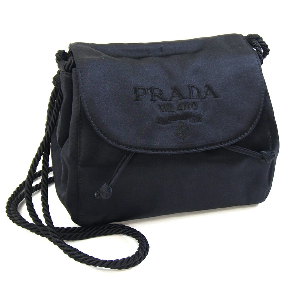 楽天市場】プラダ PRADA ヴィンテージ デカ三角ロゴ チェーン