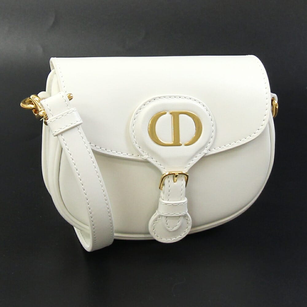 Dior caro ホワイト スモール ショルダーバッグ ディオール カロ スモールバッグ ホワイト 白[M9241UWHC] Dior