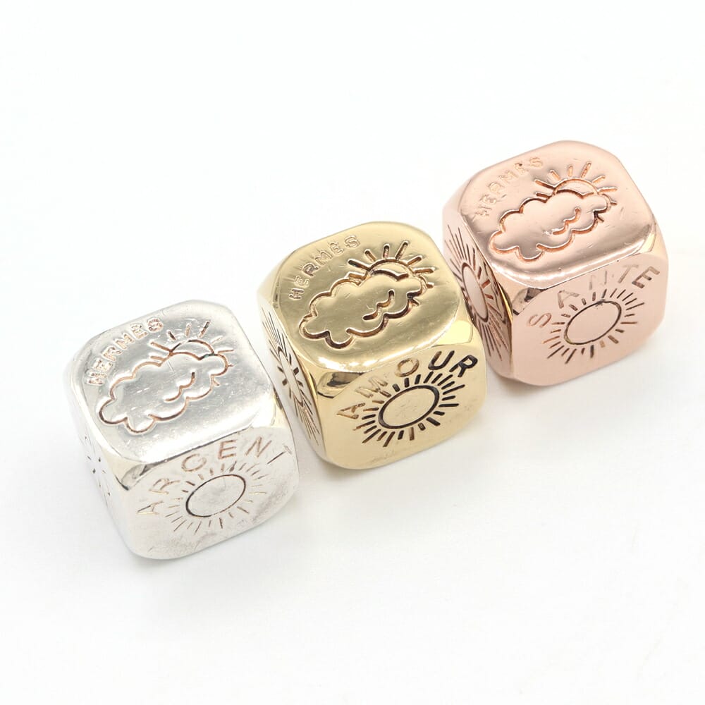 楽天市場】エルメス フォルチュナ ダイス サイコロ 3カラー