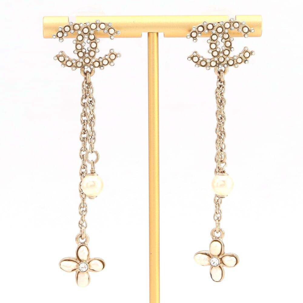 シャネル ココマーク GP×カラーストーン ピアス 楽天市場】【新品】 シャネル ピアス ココマーク & スター