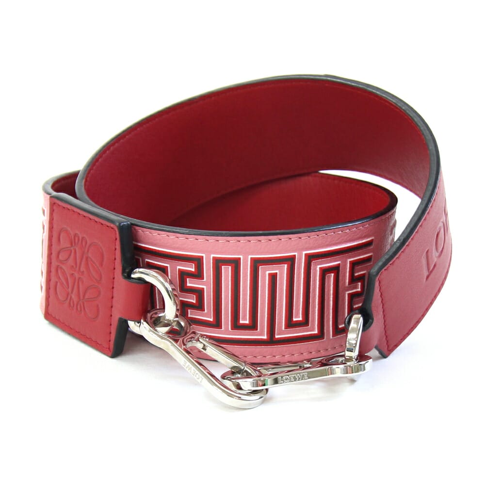 楽天市場】LOEWE ロエベ ブレイデッド ショルダーストラップ 替え