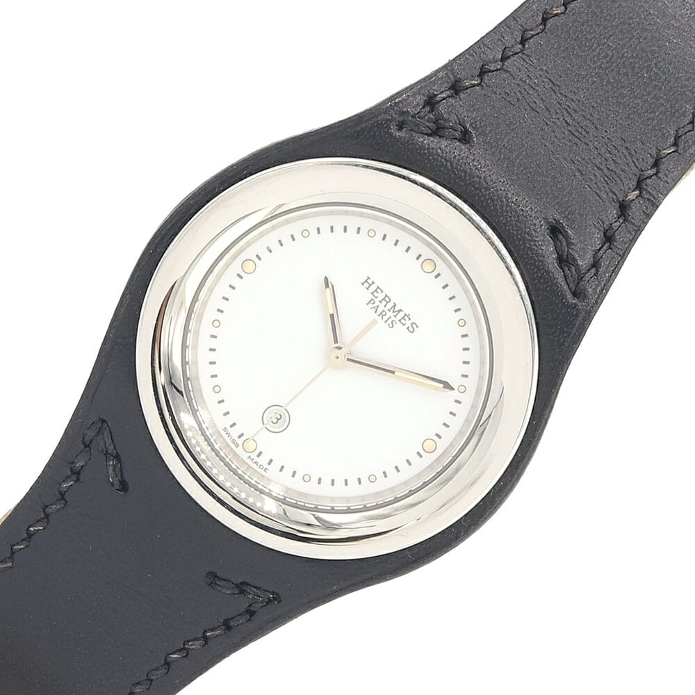 楽天市場】☆内箱・保証書付き【HERMES】エルメス アーネ クロノグラフ