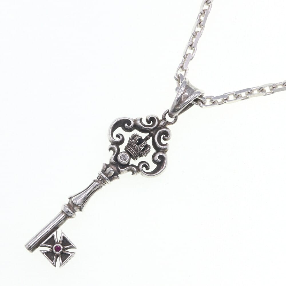 現行品　ジャスティンデイビス エバーラヴィン ネックレス シルバー925 王冠 現行品 ジャスティンデイビス エバーラヴィン ネックレス