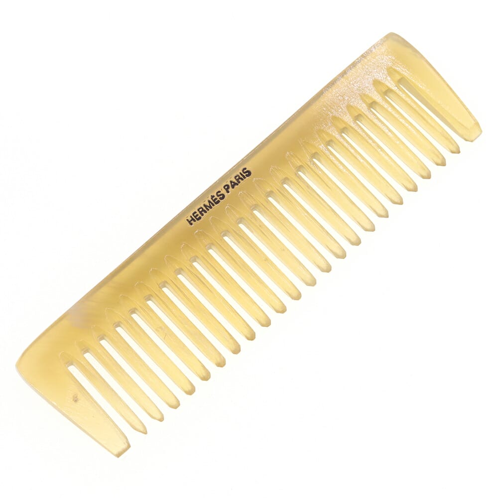HERMES エルメス　バッファローホーン　櫛　コーム　くし 2509290051.jpg