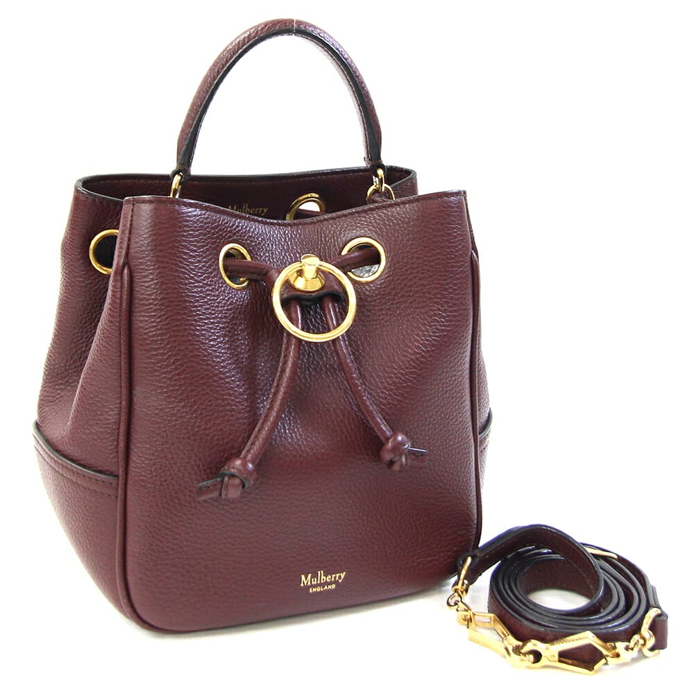 楽天市場】□極美品□ MULBERRY マルベリー ミニロクサンヌ レザー