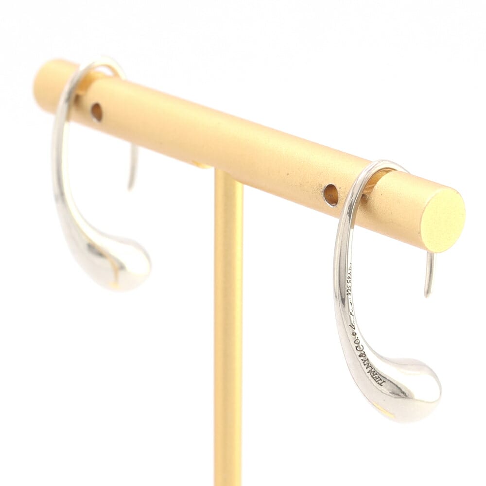 楽天市場】ティファニー ピアス レディース ナイフエッジ フープピアス