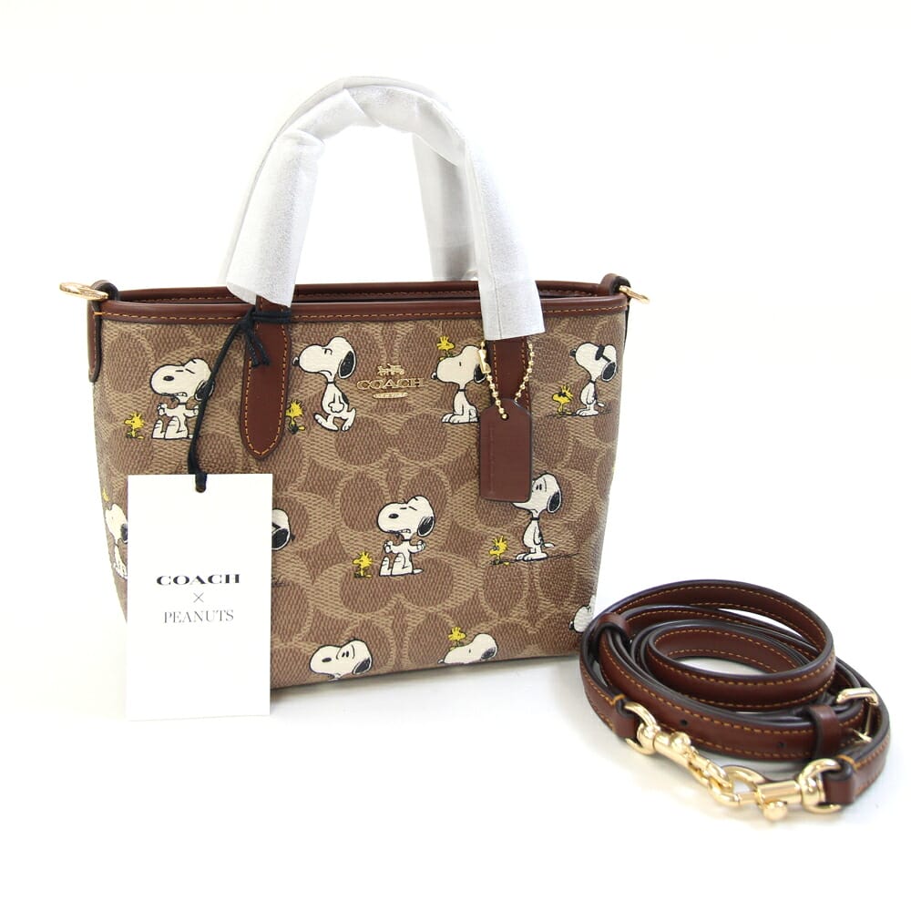 楽天市場】コーチ スヌーピー コラボ ショルダーバッグ ファクトリー