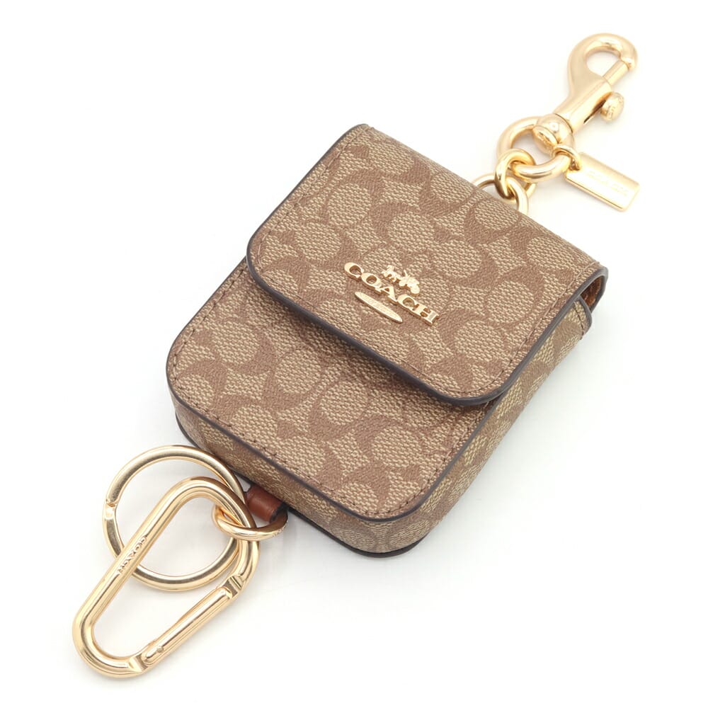 楽天市場】【中古】 COACH (コーチ) シグネチャー 手帳型 チャーム