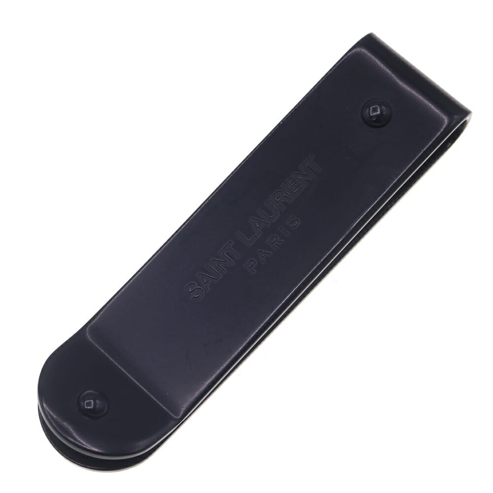 楽天市場】サンローラン SAINT LAURENT マネークリップ ブラック