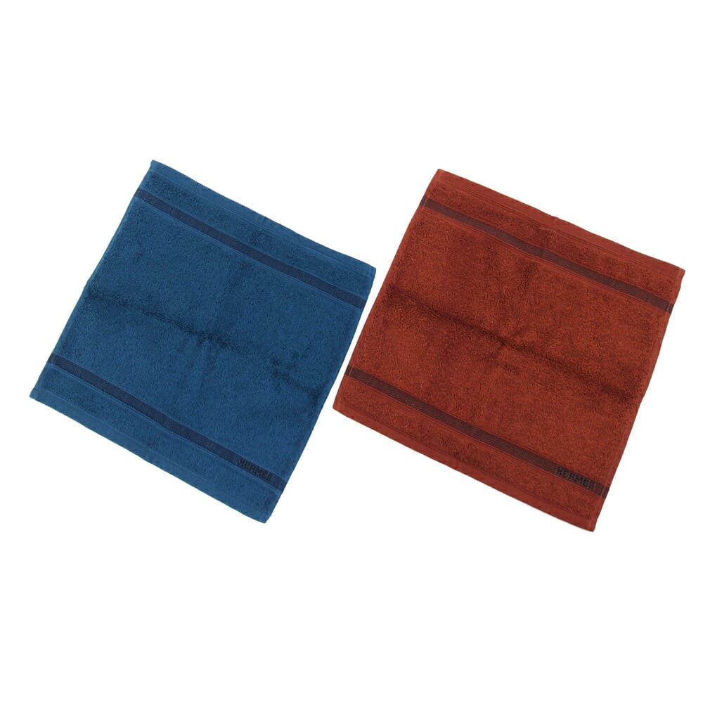 楽天市場】エルメス HERMES ハンドタオル カレタオル シェブロン