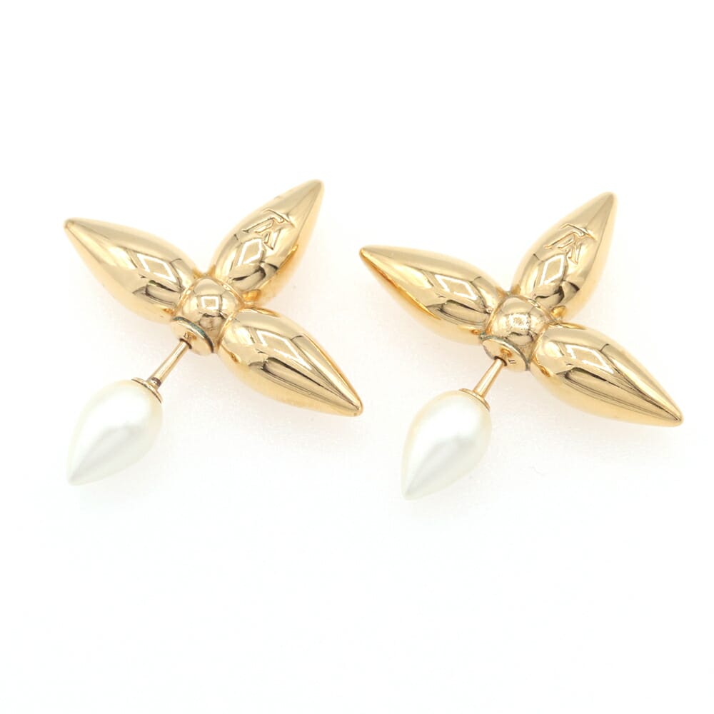 楽天市場】≪Brand new≫ LOUIS VUITTON Blooming Earrings M64859