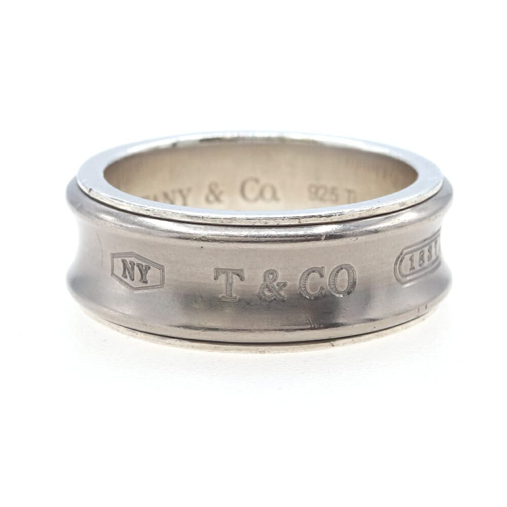 楽天市場】ティファニー リング チタン シルバー 1837 メンズ 25