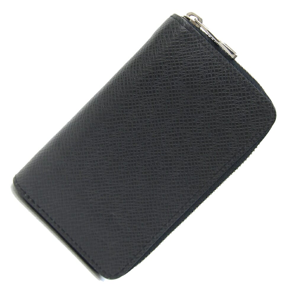ルイヴィトン コインケース タイガ ジッピー コインパース M30511 ノワール 中古 小銭入れ 財布 ラウンドファスナー ミニ財布 コンパクトウォレット ブラック メンズ LOUIS VUITTON
