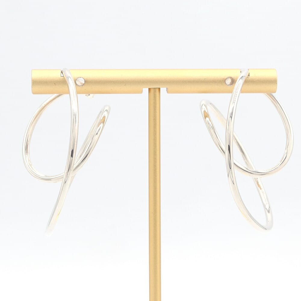 ジョージジェンセン イヤリング アライアンス M SV スターリングシルバー925 中古 イヤーカフ アクセサリー レディース GEORG JENSEN