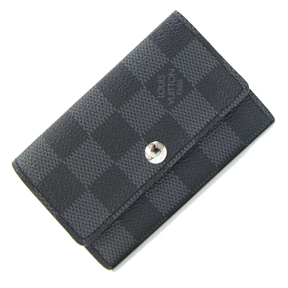 ルイヴィトン 6連キーケース ダミエグラフィット ミュルティクレ6 N62662 中古 鍵 カギ メンズ 男性 LOUIS VUITTON|マダムブランド 店