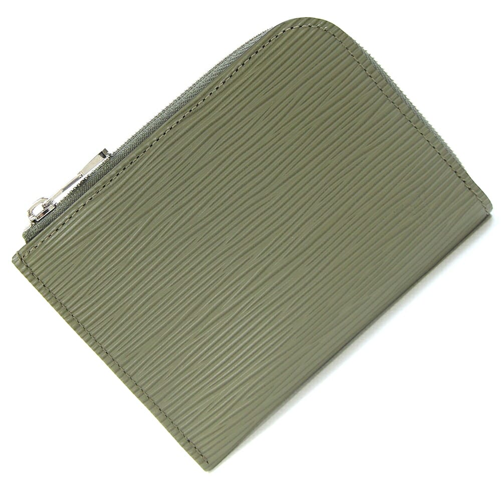 ルイヴィトン コインケース エピ ポルトモネ NM M61810 カーキマロン 中古 コンパクトウォレット ミニ銭入れ 御釣り入れ 小容れもの 合財袋  LOUIS VUITTON
