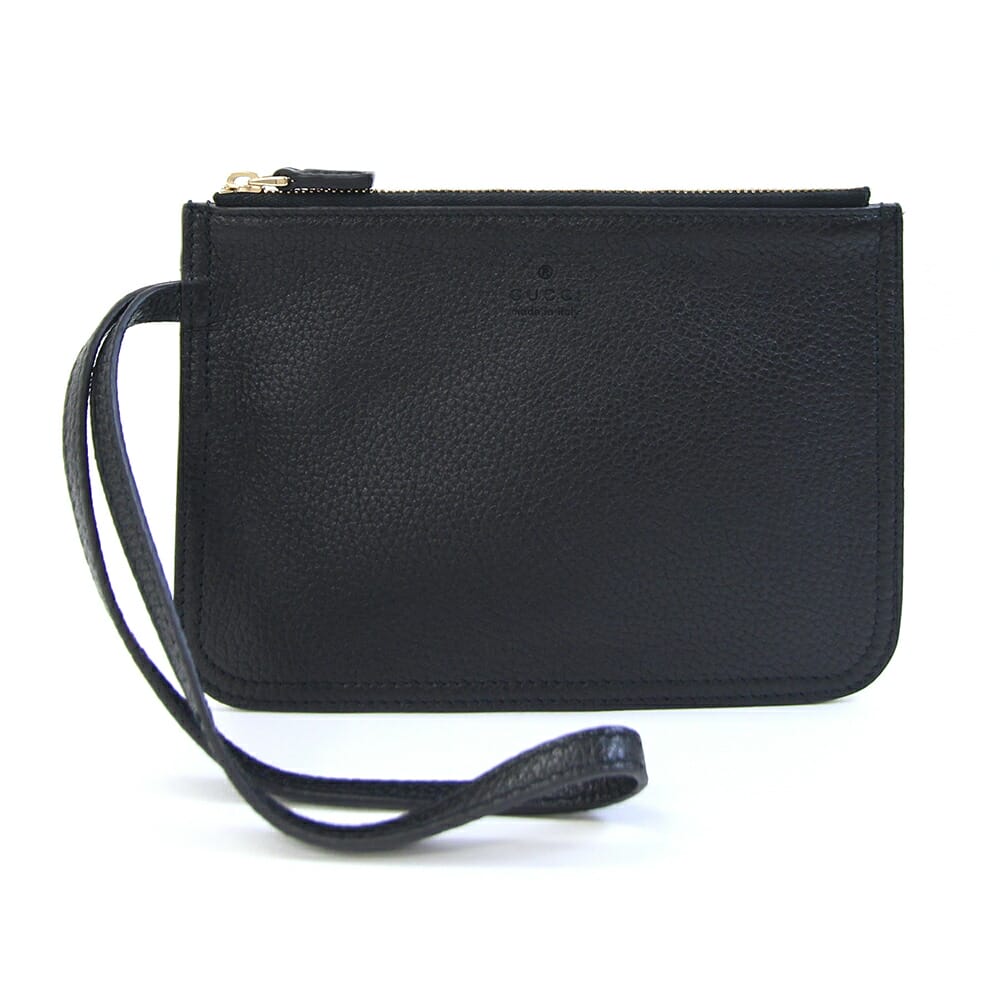 グッチ ポーチ 839124 ブラック レザー GGキャンバス中古 付属品 GG ロゴ 小物入れ レディース GUCCI