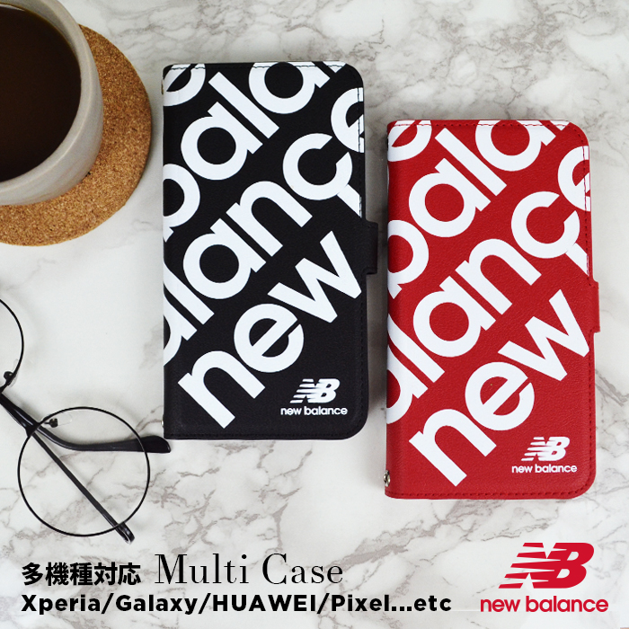 楽天市場 New Balance ニューバランス 多機種対応 手帳型 ケース スタンプロゴ スポーツ ブランド 手帳ケース おしゃれ Iphone Xperia Galaxy Huawei Pixel スマホケース M Factory Store