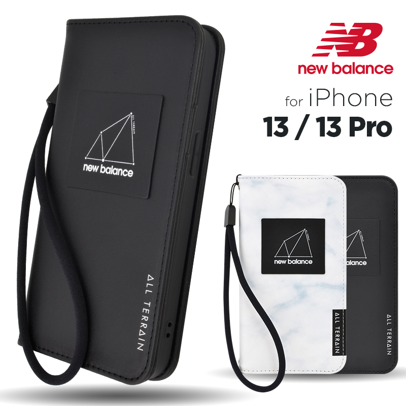 【楽天市場】iPhone13 iPhone13Pro ケース 手帳型 new balance